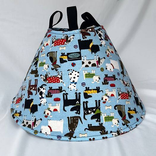 Soft Cone for Dogs with dog fabric